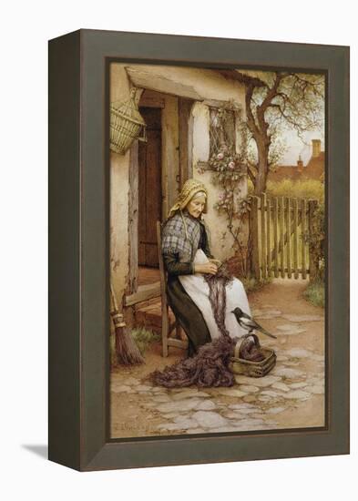 An Interruption-Charles Edward Wilson-Framed Premier Image Canvas