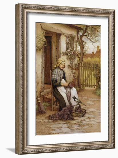 An Interruption-Charles Edward Wilson-Framed Giclee Print