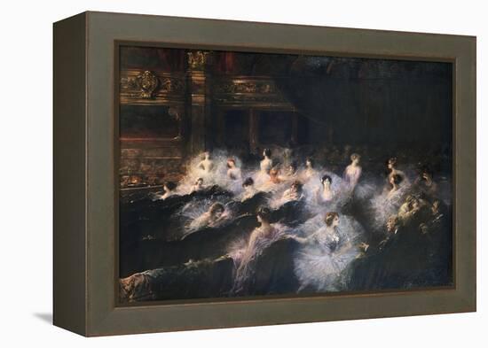 An Interval at the Opera-Georges Clairin-Framed Premier Image Canvas