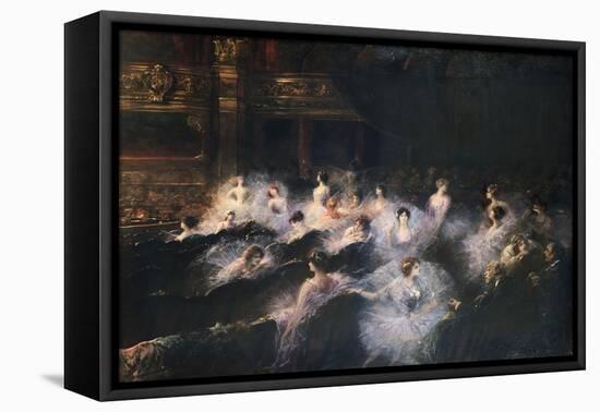 An Interval at the Opera-Georges Clairin-Framed Premier Image Canvas