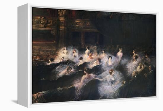 An Interval at the Opera-Georges Clairin-Framed Premier Image Canvas