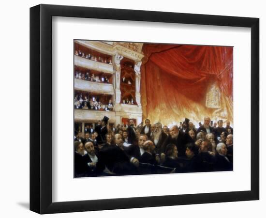 An Interval with the Comedie Francaise, 1886-Edouard Joseph Dantan-Framed Giclee Print