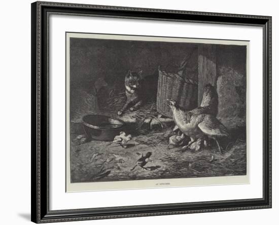 An Intruder-null-Framed Giclee Print