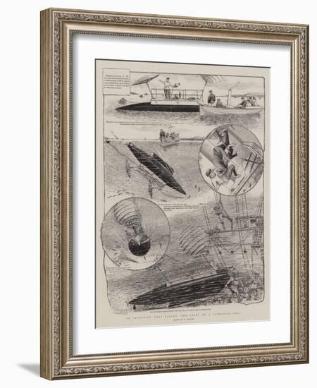 An Invention That Failed, the Story of a Submarine Boat-William Ralston-Framed Giclee Print