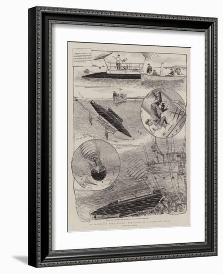 An Invention That Failed, the Story of a Submarine Boat-William Ralston-Framed Giclee Print