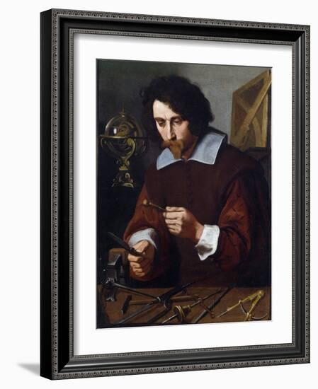 An Inventor of Mathematical Instruments-Pietro Paolini-Framed Giclee Print