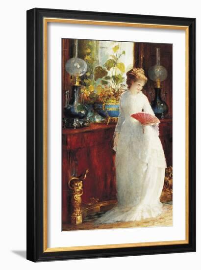 An Invitation to the Opera-Hendricus Jacobus Burghers-Framed Giclee Print