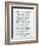 An Irish Blessing on Hindsight, Foresight & Insight - 1741, Ireland Map-null-Framed Giclee Print