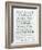 An Irish Blessing on Hindsight, Foresight & Insight - 1741, Ireland Map-null-Framed Giclee Print