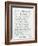 An Irish Blessing on Hindsight, Foresight & Insight - 1741, Ireland Map-null-Framed Giclee Print