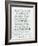 An Irish Blessing on Hindsight, Foresight & Insight - 1741, Ireland Map-null-Framed Giclee Print