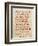 An Irish Blessing on Hindsight, Foresight & Insight - 1741, Ireland Map-null-Framed Giclee Print