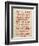 An Irish Blessing on Hindsight, Foresight & Insight - 1741, Ireland Map-null-Framed Giclee Print