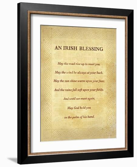 An Irish Blessing-The Inspirational Collection-Framed Art Print