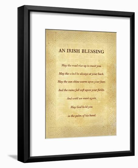 An Irish Blessing-The Inspirational Collection-Framed Art Print