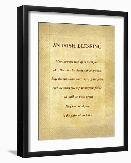 An Irish Blessing-The Inspirational Collection-Framed Art Print