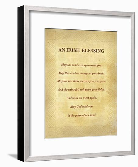 An Irish Blessing-The Inspirational Collection-Framed Art Print