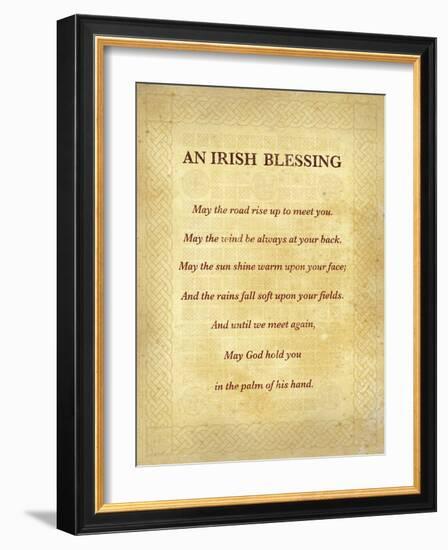 An Irish Blessing-The Inspirational Collection-Framed Art Print