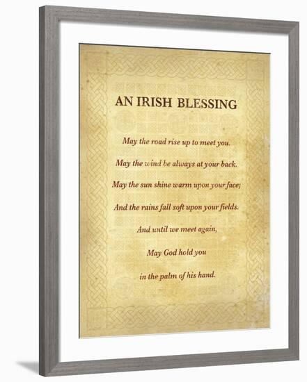 An Irish Blessing-The Inspirational Collection-Framed Giclee Print