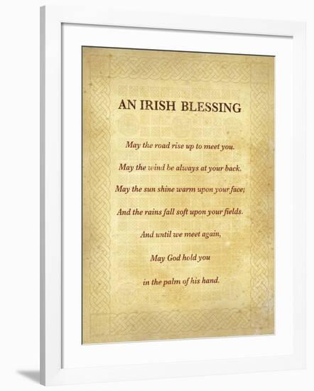 An Irish Blessing-The Inspirational Collection-Framed Giclee Print