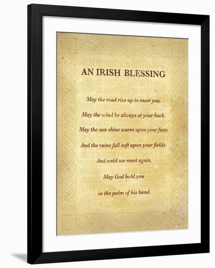 An Irish Blessing-The Inspirational Collection-Framed Giclee Print