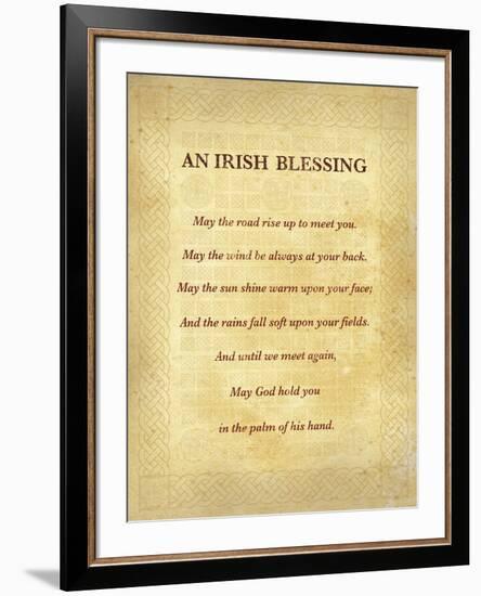 An Irish Blessing-The Inspirational Collection-Framed Giclee Print