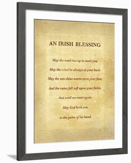 An Irish Blessing-The Inspirational Collection-Framed Giclee Print