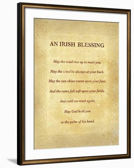 An Irish Blessing-The Inspirational Collection-Framed Giclee Print