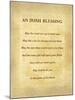 An Irish Blessing-The Inspirational Collection-Mounted Giclee Print