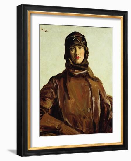 An Irish Pilot, 1928-Sir John Lavery-Framed Giclee Print