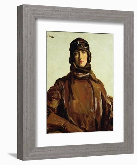An Irish Pilot, 1928-Sir John Lavery-Framed Giclee Print