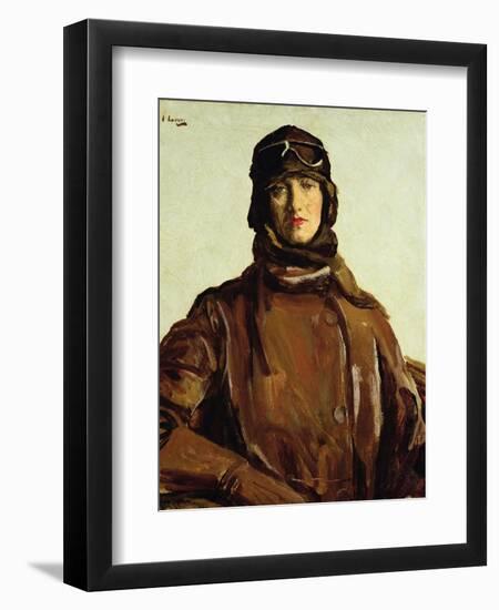 An Irish Pilot, 1928-Sir John Lavery-Framed Giclee Print