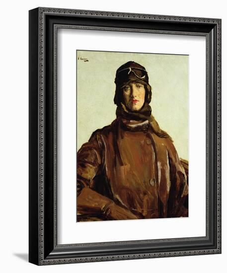 An Irish Pilot, 1928-Sir John Lavery-Framed Giclee Print