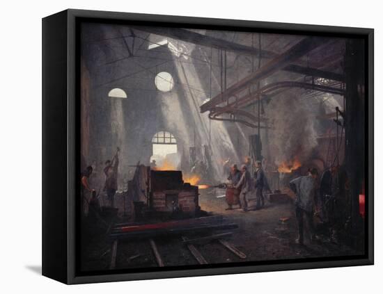 An Iron Foundry-Fernand Cormon-Framed Premier Image Canvas