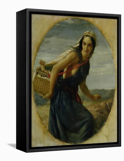 An Israeli Mother, 1857/1860-John Rogers Herbert-Framed Premier Image Canvas