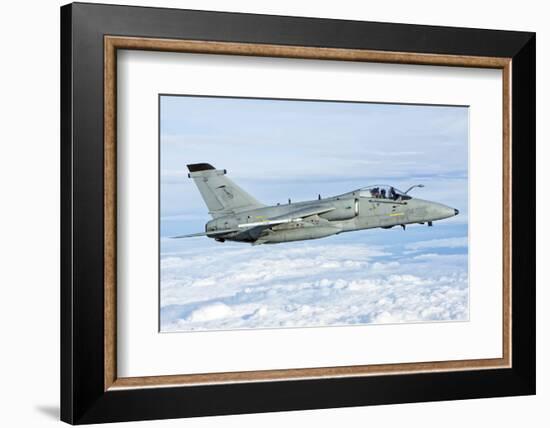 An Italian Air Force Amx-Acol Flying over Italy-Stocktrek Images-Framed Photographic Print