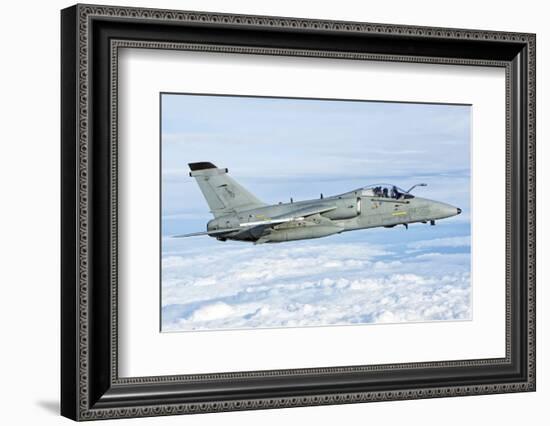 An Italian Air Force Amx-Acol Flying over Italy-Stocktrek Images-Framed Photographic Print