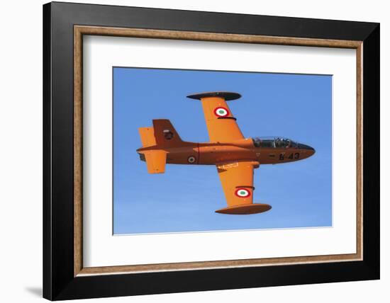 An Italian Air Force Mb-326E Jet Trainer over Italy-Stocktrek Images-Framed Photographic Print