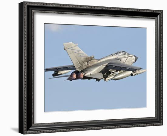 An Italian Air Force Panavia Tornado ECR-Stocktrek Images-Framed Photographic Print