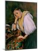 An Italian Girl, C.1900-Paul Cézanne-Mounted Giclee Print