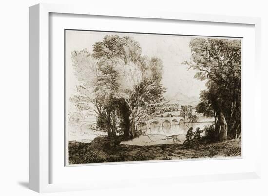 An Italian Landscape, 1913-Claude Lorraine-Framed Giclee Print