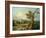 An Italianate River Landscape with Travellers-Francesco Zuccarelli-Framed Giclee Print