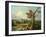 An Italianate River Landscape with Travellers-Francesco Zuccarelli-Framed Giclee Print