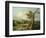 An Italianate River Landscape with Travellers-Francesco Zuccarelli-Framed Giclee Print