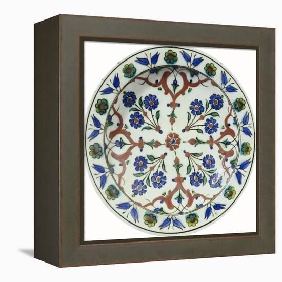 An Iznik Dish-null-Framed Premier Image Canvas