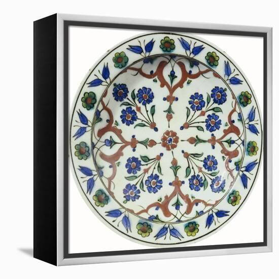 An Iznik Dish-null-Framed Premier Image Canvas