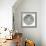 An Iznik Dish-null-Framed Giclee Print displayed on a wall