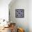 An Iznik Pottery Tile-null-Framed Premier Image Canvas displayed on a wall