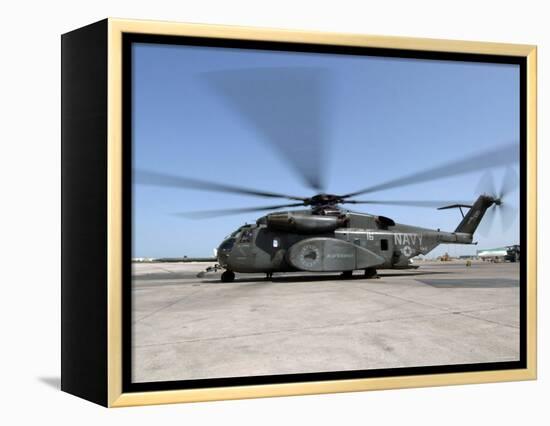 An MH-53E Sea Dragon Helicopter-Stocktrek Images-Framed Premier Image Canvas