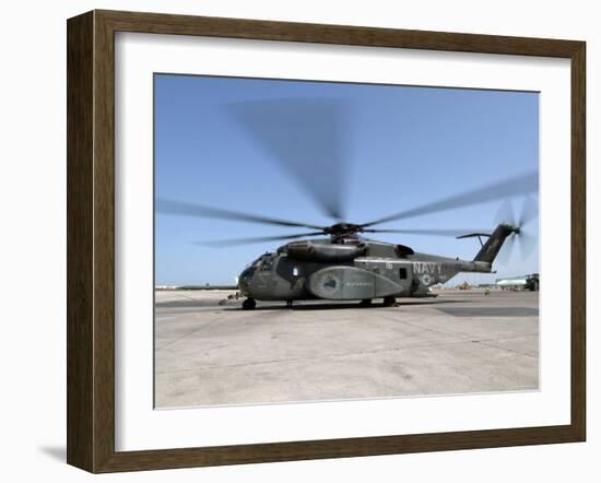 An MH-53E Sea Dragon Helicopter-Stocktrek Images-Framed Photographic Print